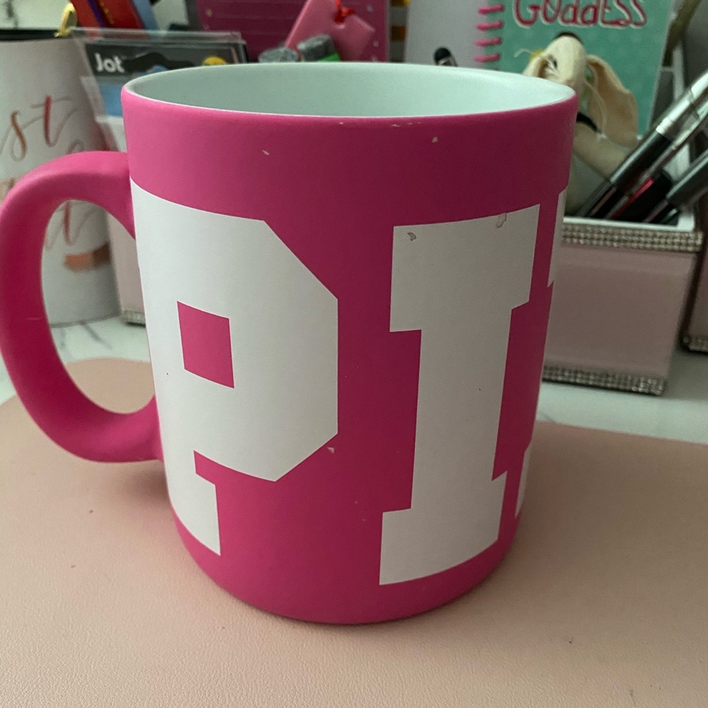 PINK mug from Victoria’s Secret